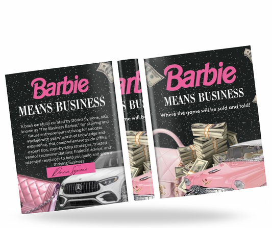 Barbie Means Business E-Book *PHYSICAL COPY*